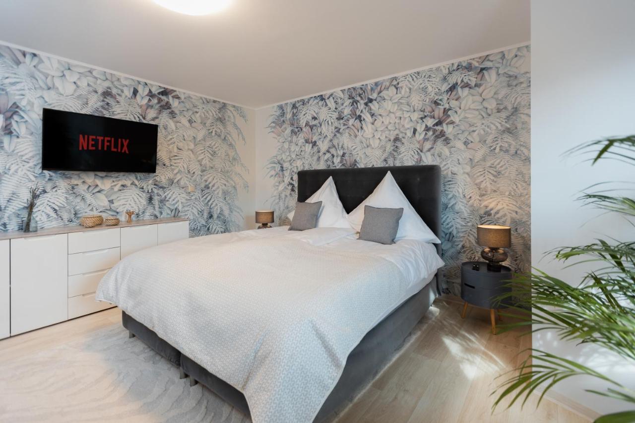 Erholung In Der Natur In Moselnaehe, King Size Bett, Netflix, Waschmaschine, Trockner Bengel Exterior foto